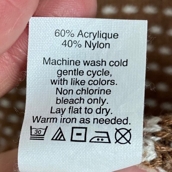 J Crew Caramel Brown Knit Turtleneck Sweater Size XS Style # H3909 Pullover Boho - Picture 9 of 11